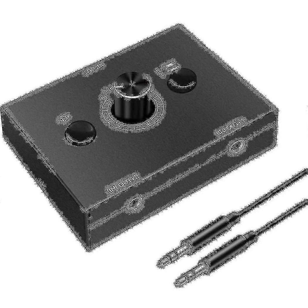 3.5mm Audio Switcher, 2 Input 1 Output/1 Input 2 Output Audio Split...