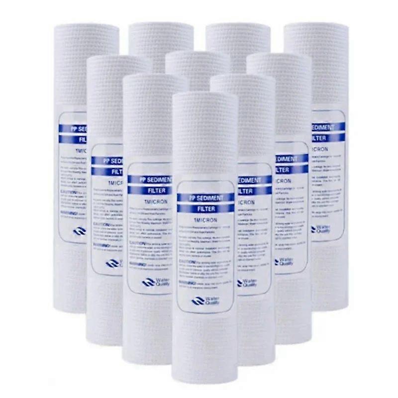 10x 1 Mikron PP Baumwollfilter für sauberes Wasser, Universalgröße