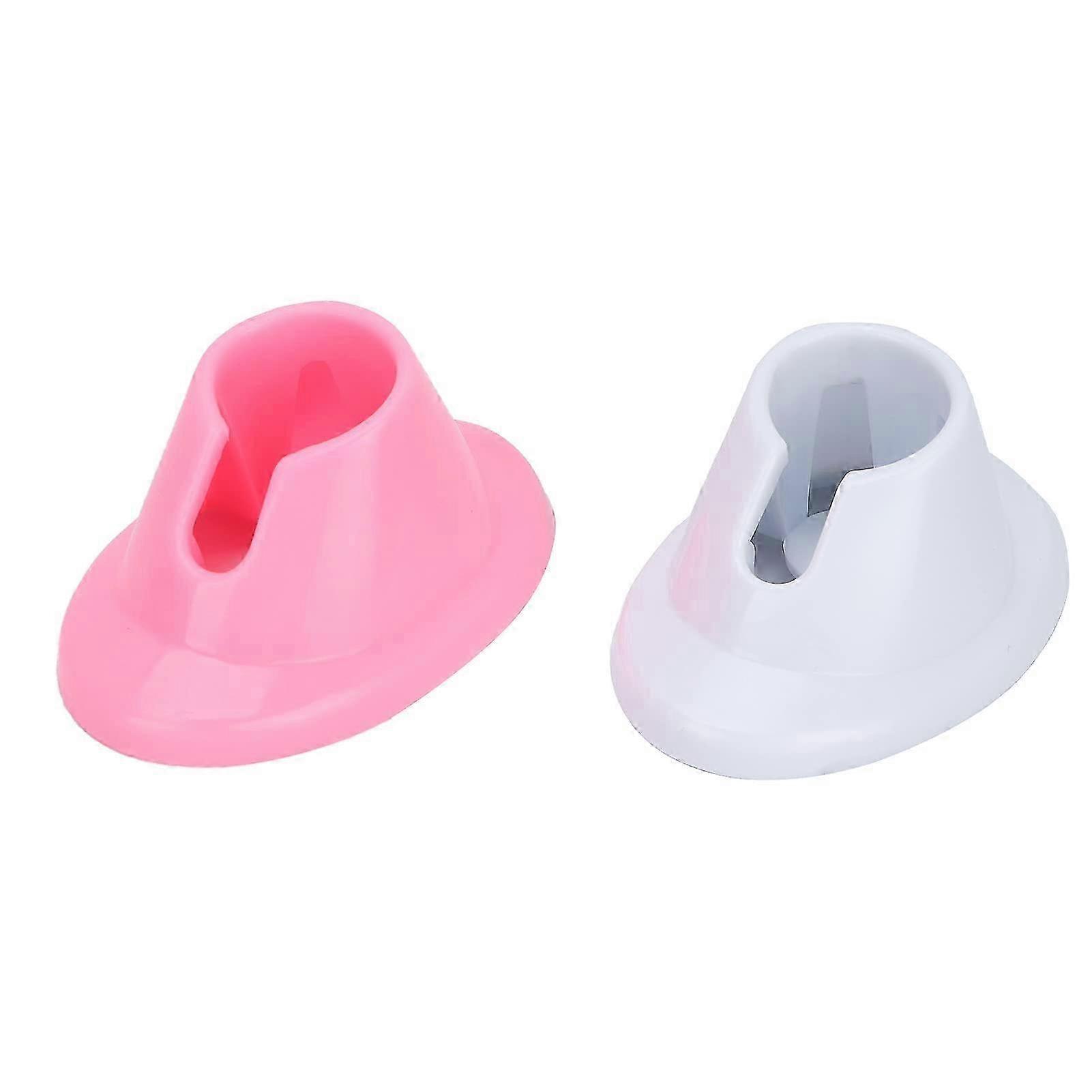 2pcs Nail Polish Bottle Stand Soft Rubber Nail Polish Holder