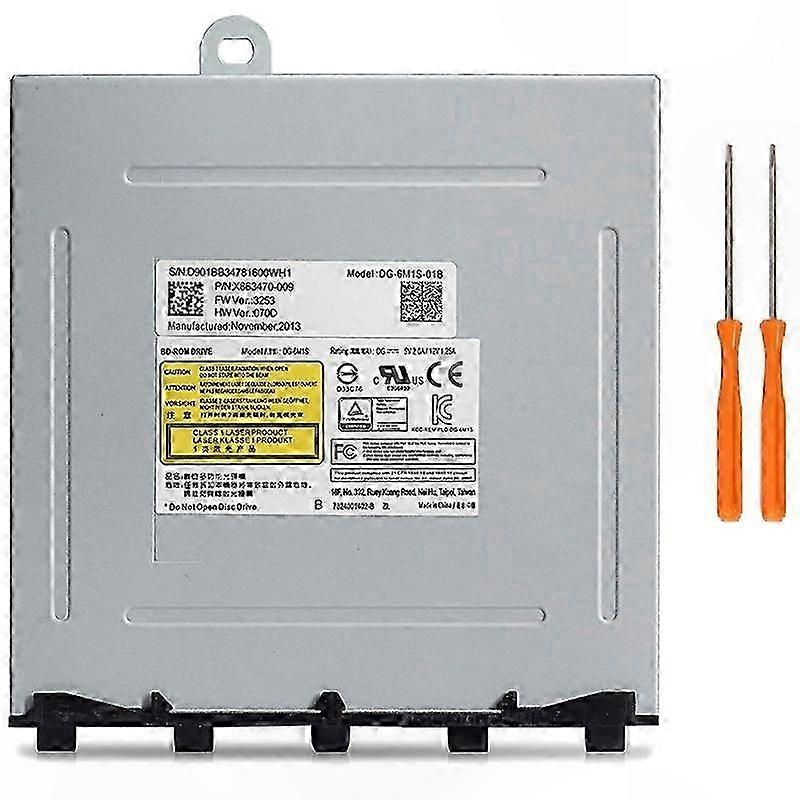 External Blu-Ray Drive with Screwdriver for One Connection