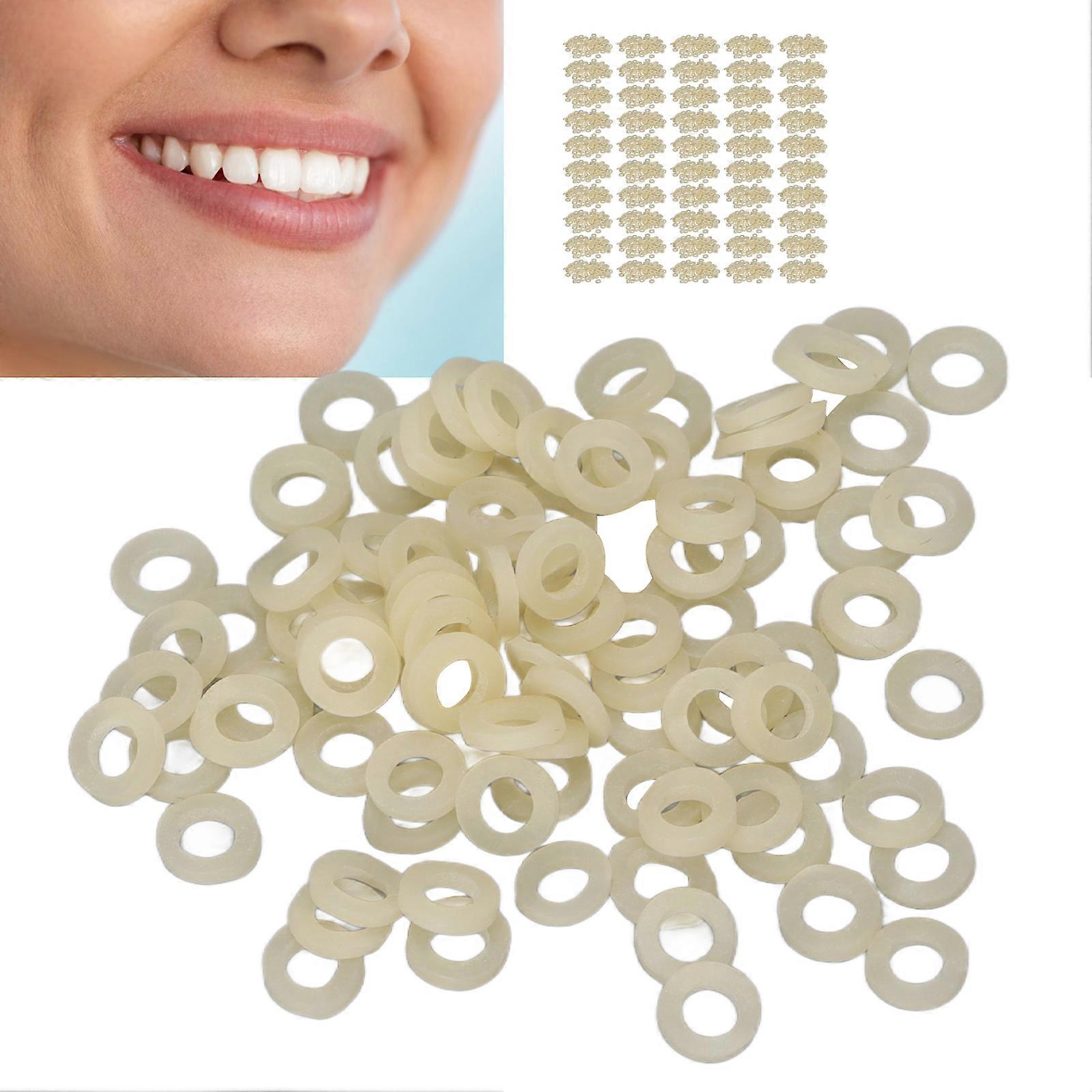 5000pcs 1/8 Inch 3.5oz Rubber Bands Elastic Orthodontic Accessory