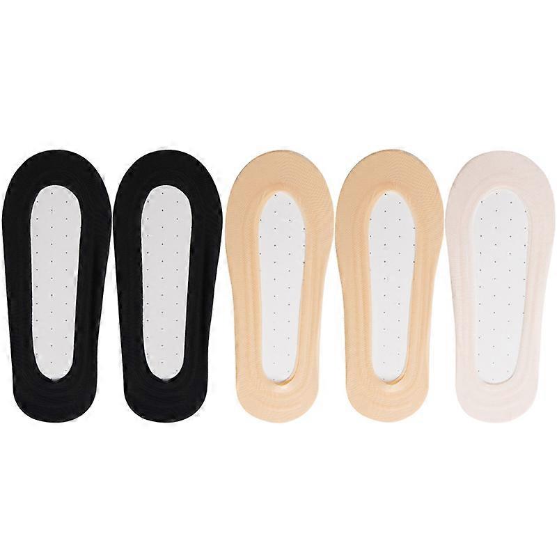 5 Pairs/Lot Socks Women's Ankle Short No-Show Set Foot Cotton Female Invisible White Low Cut Summer Non-Slip Boat Sock
