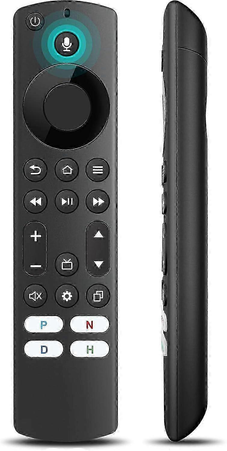 Replacement Voice Remote Control for Insignia, Toshiba, Smart TV Black