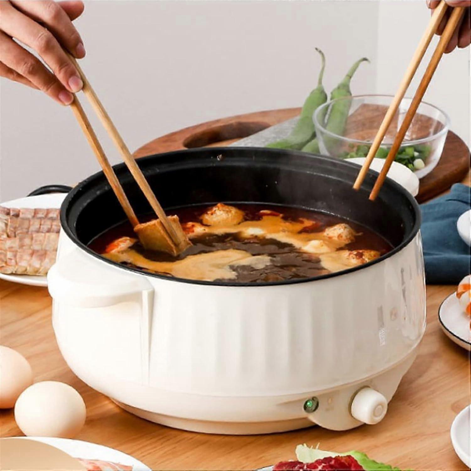 Stock Pot Electric Cooker Large Capacity One Pot Nonstick Multi Functional Hot Pot For Cooking And Frying Household