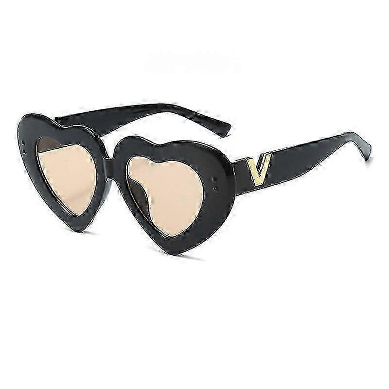 Womens Loving Large Frame Glasses Sports Sunglasses UV 400 Protection Glasses