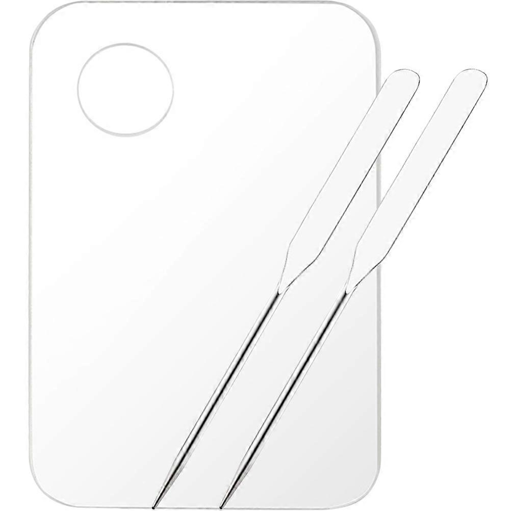 Makeup Mixing Tray Foundation Palette for Cosmetic Use 5Sets