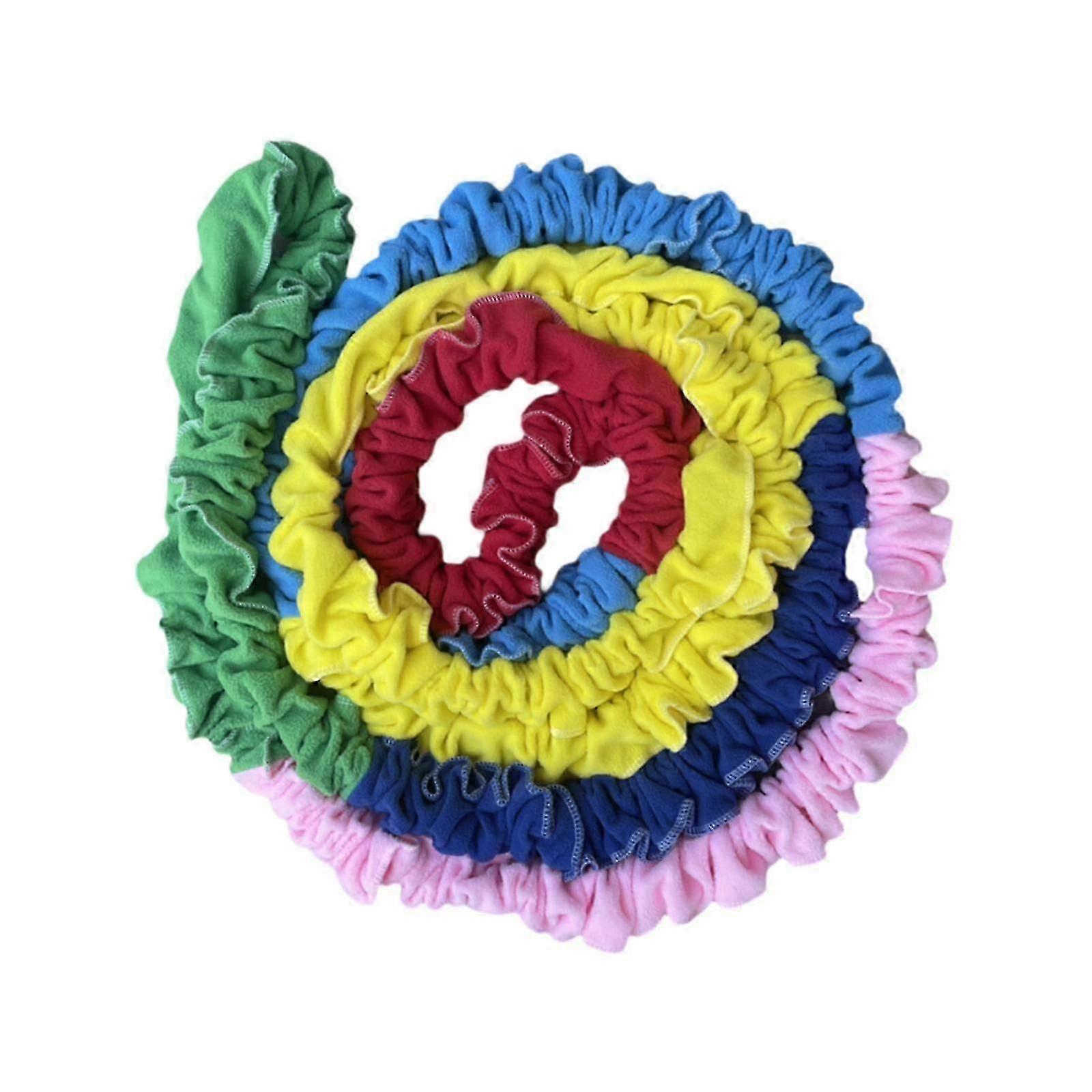 Cooperative Resistance Band Rainbow Color Directional Marking Team Activity Prop