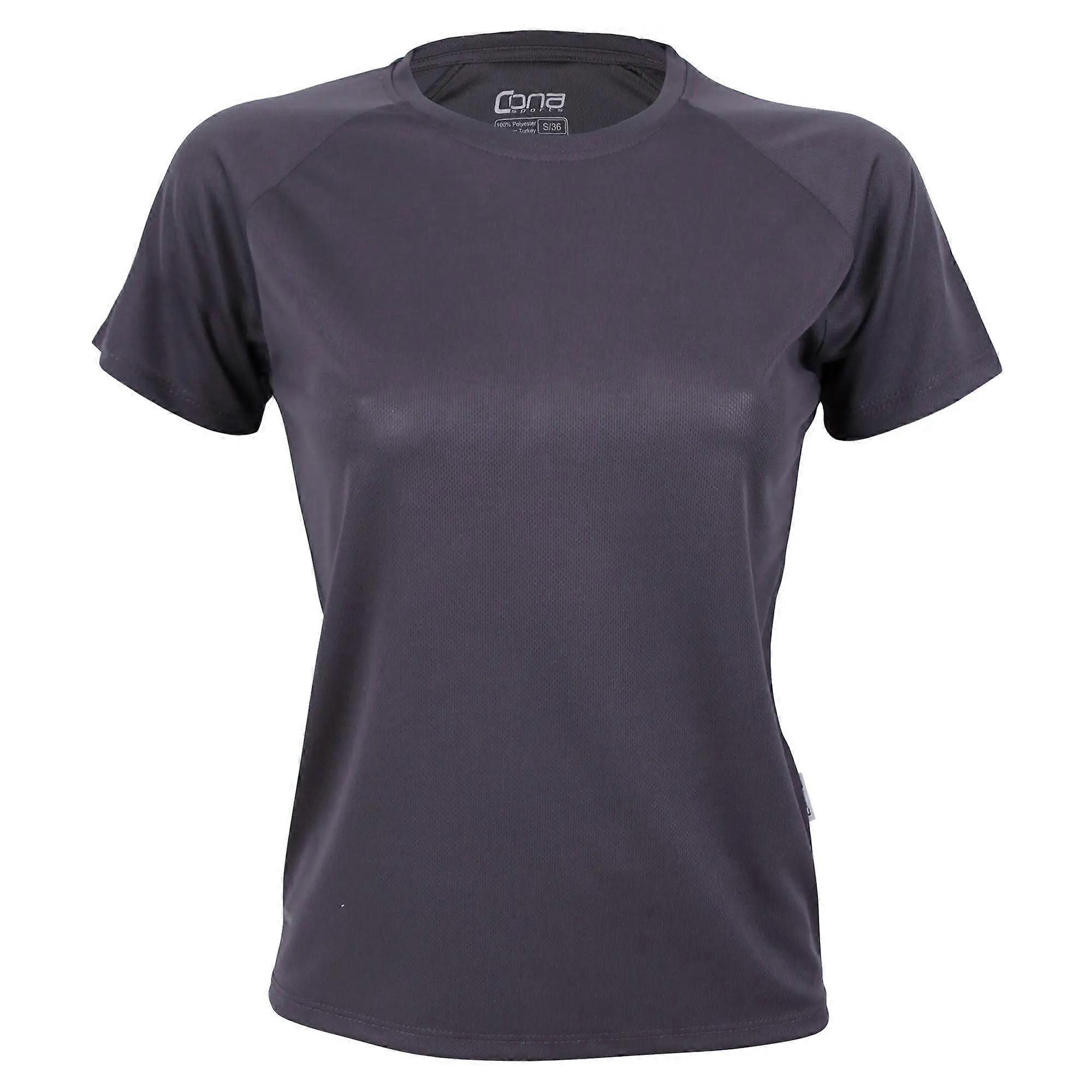 Cona Sports Dames/Dames Rainbow Tech T-Shirt