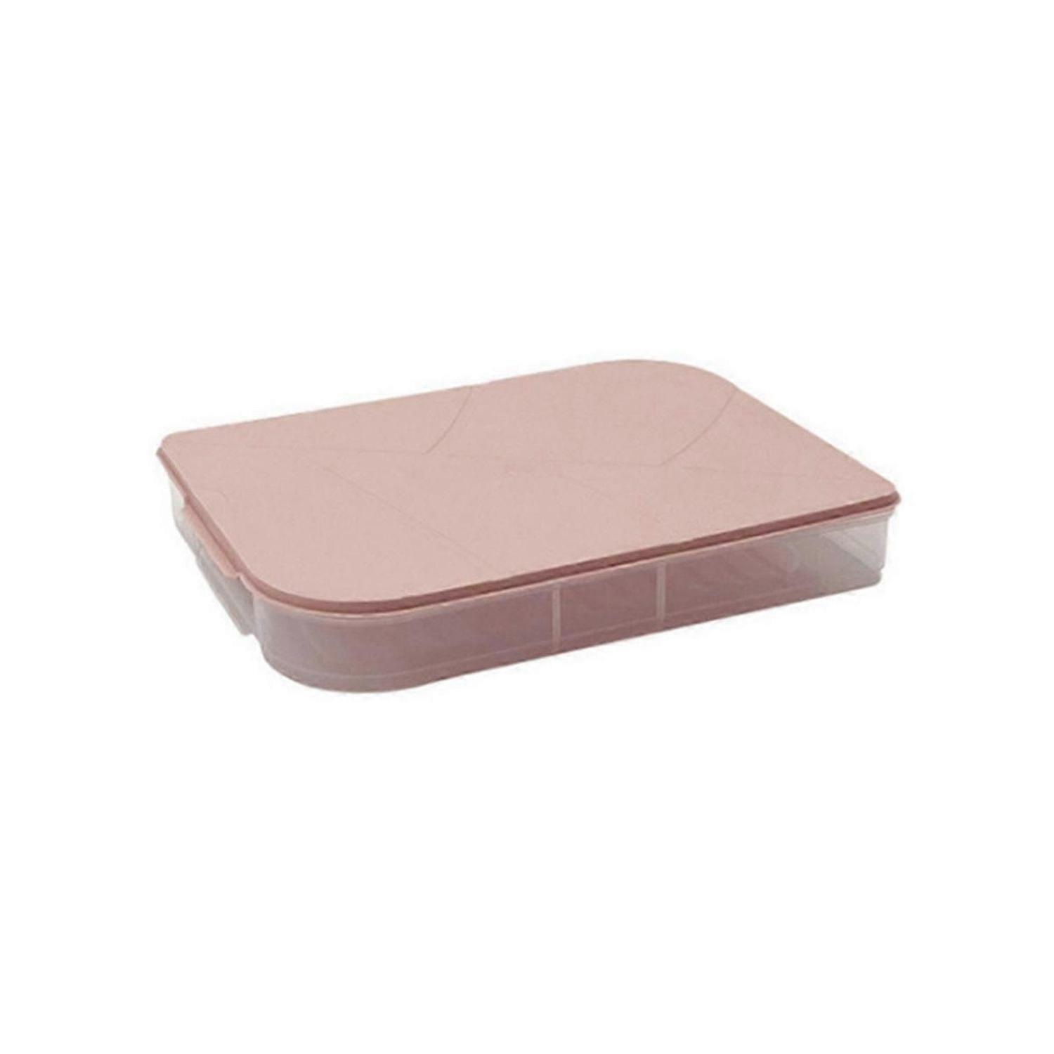 Refrigerator Crisper Dumpling Freezer Dumpling Containers pink