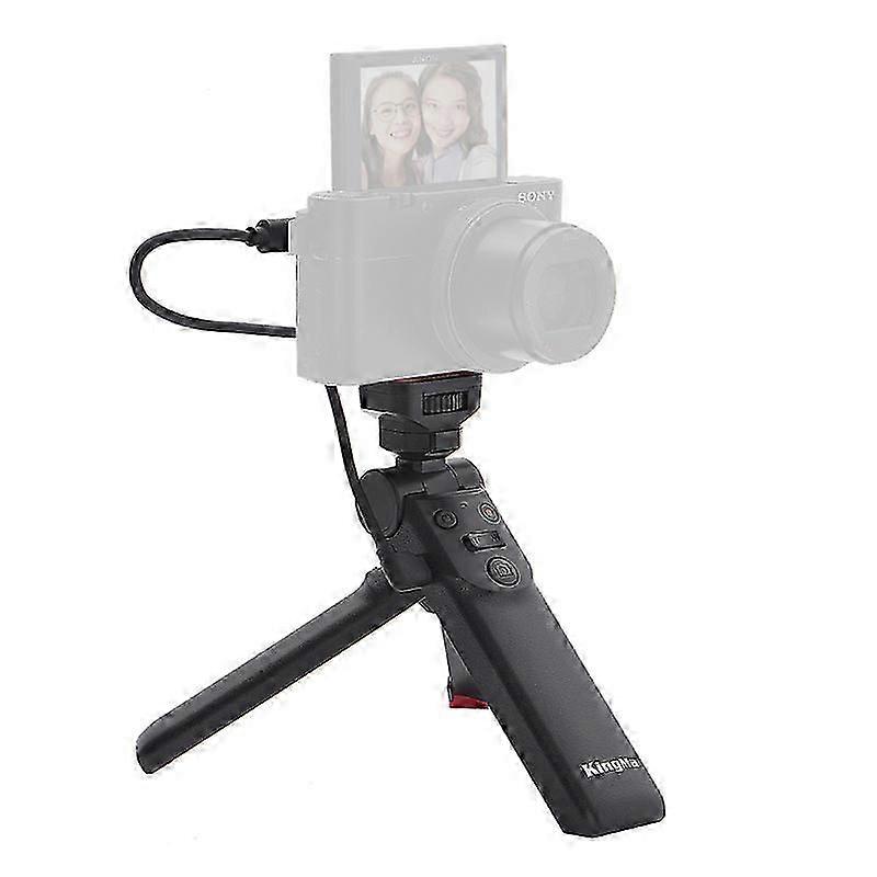 Leichte tragbare Fernbedienung Mini-Stativ-Handheld-Aufnahmegriff für Sony Zv1 Rx100 Vii M1 M2 M3 M4 M5 M6 M7 A6000 A6100 A6300 A6400 A6500 A6600