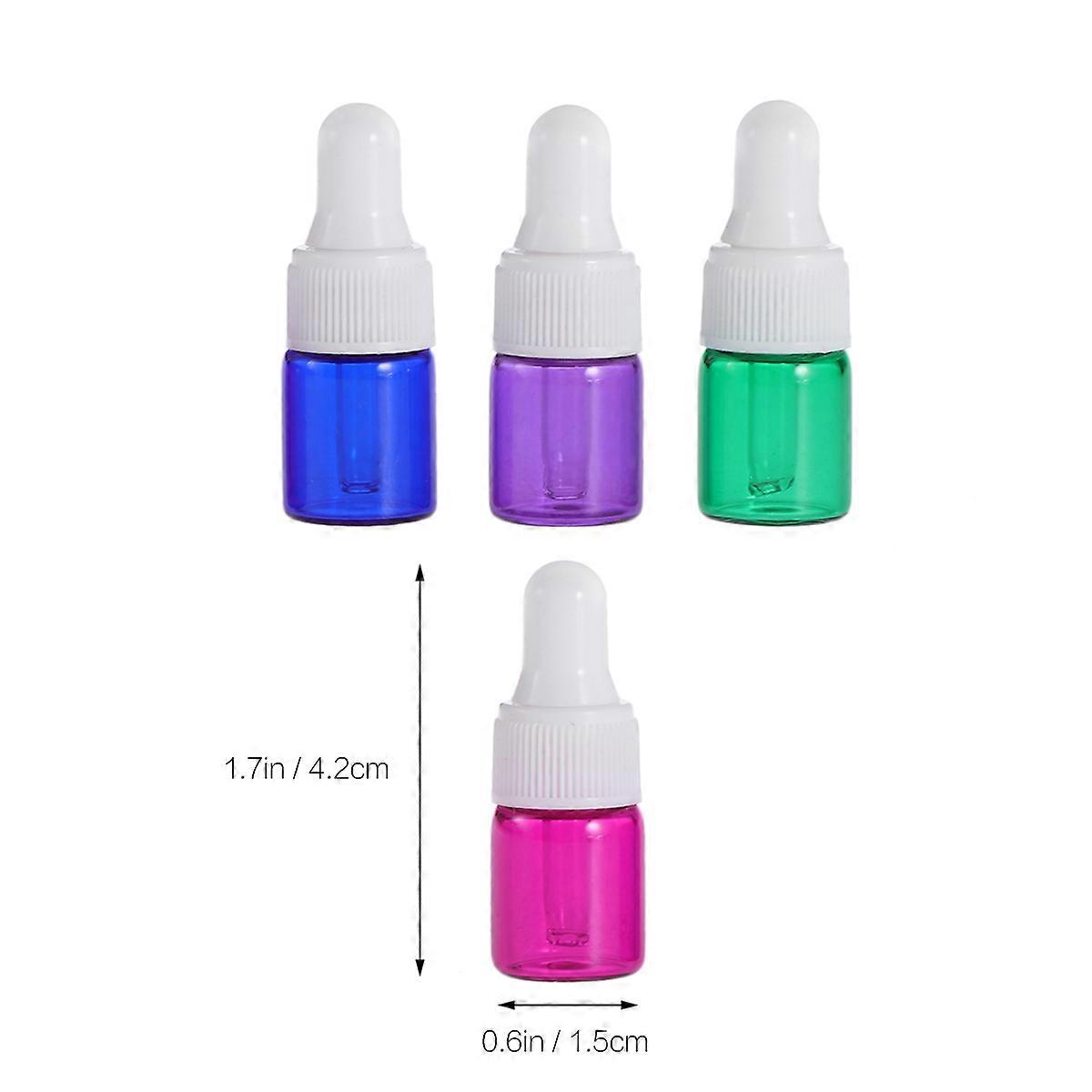 Glass Aromatherapy Bottles Empty For Diy 2ml Refillable 15Pcs