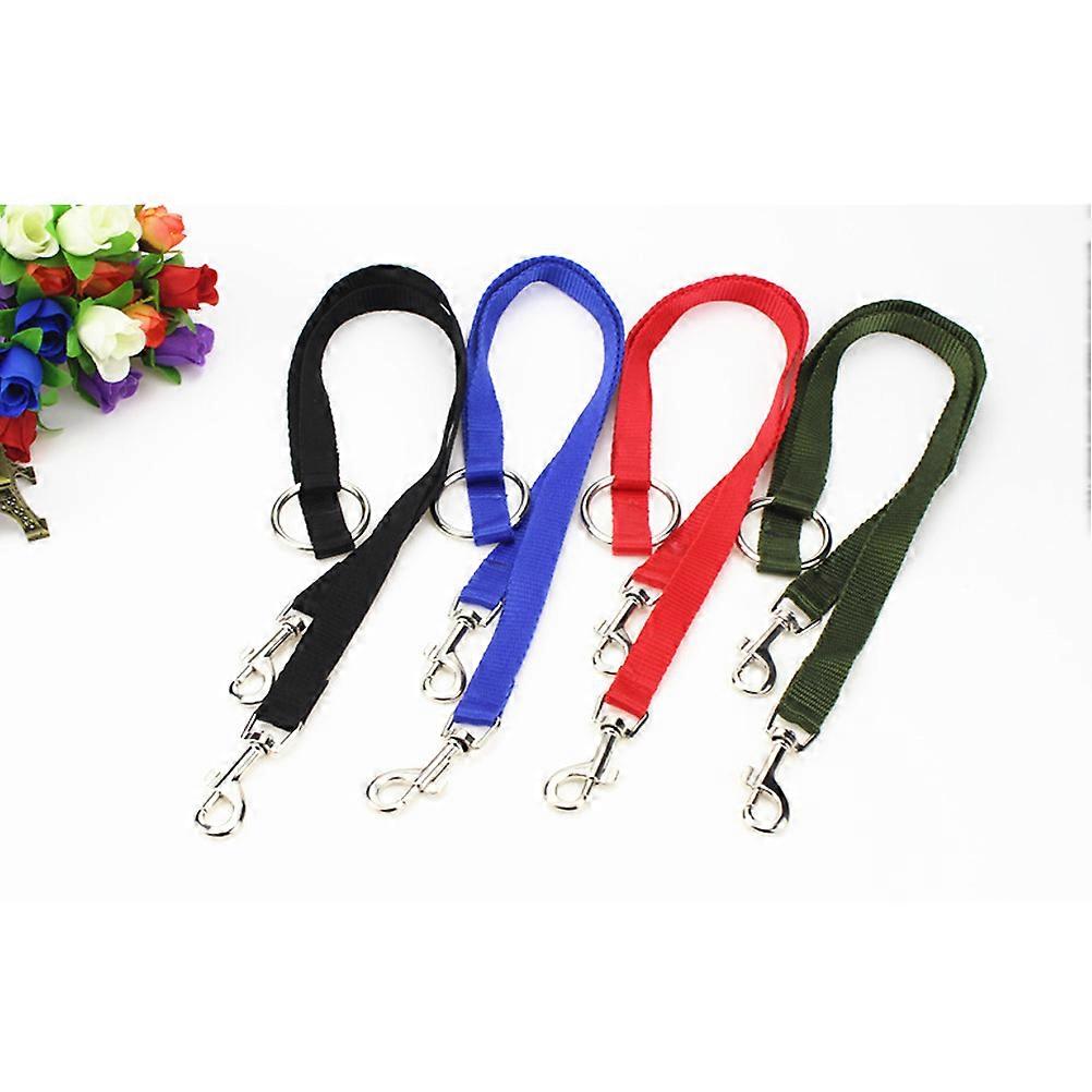 Dog Leash Double Leashes for Dogs Control Nylon Belt for