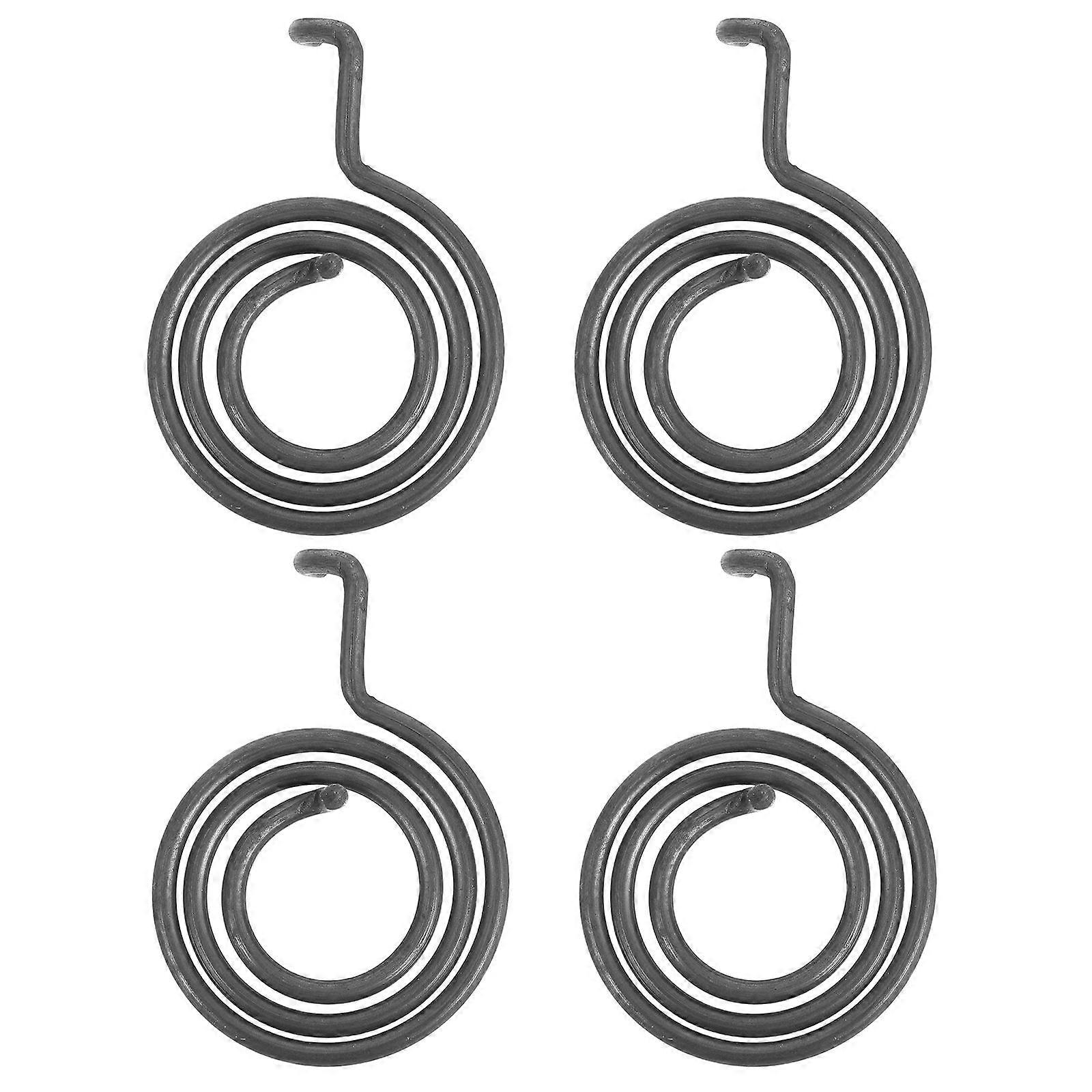 Versatile Iron Door Handle Spring Replacement for Construction and Repair Tasks in Assorted Color 4Pcs