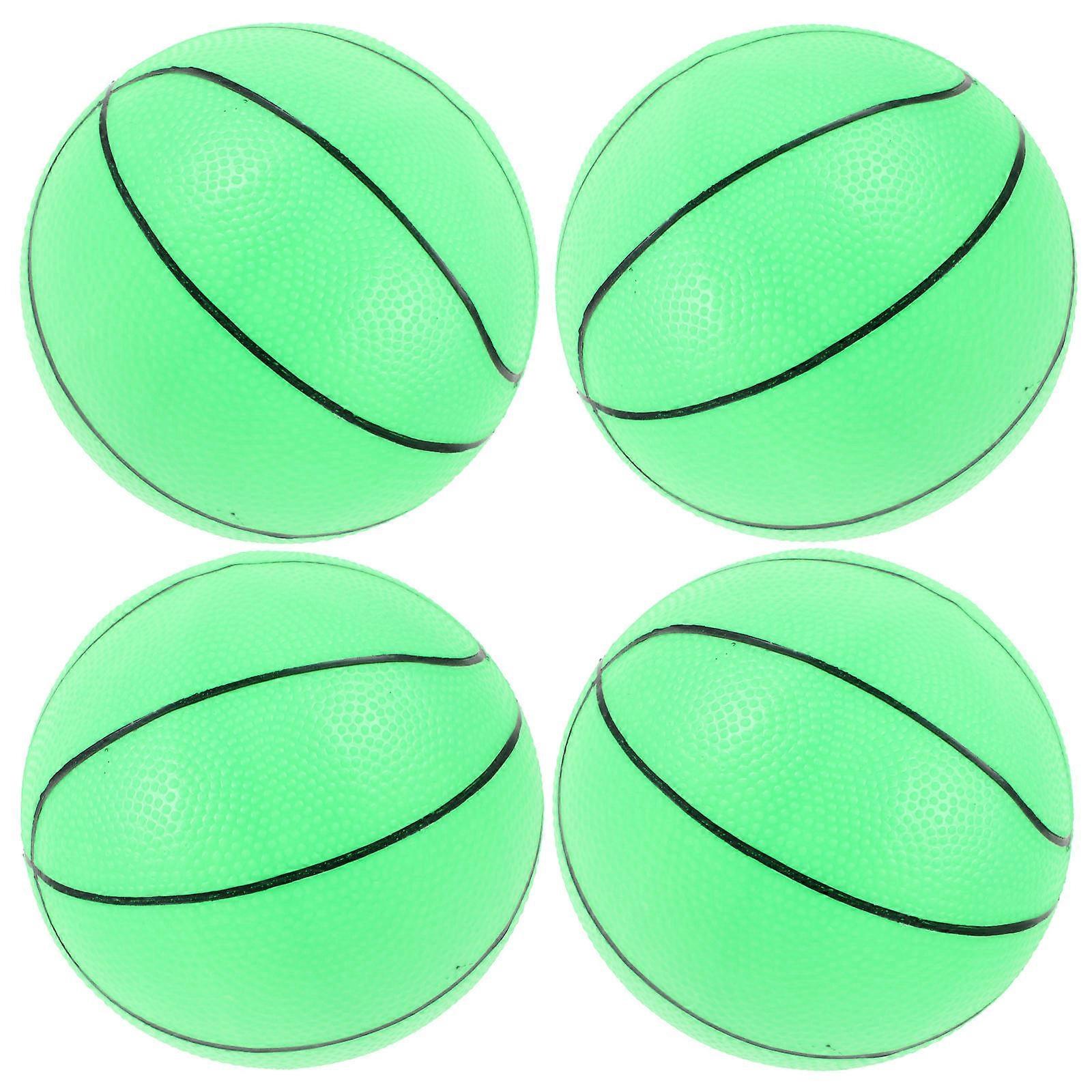 Plastic Glow in The Dark Basketball Toy for Sports Entertainment 1Set