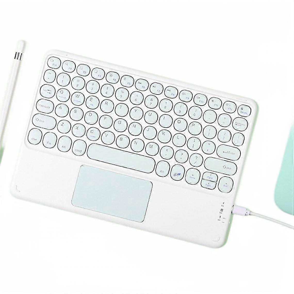 Bluetooth Wireless For Ipad Touch Keyboard Tablet For Ipad 8th Generation External Wireless Keyboard | Keyboard (blue)