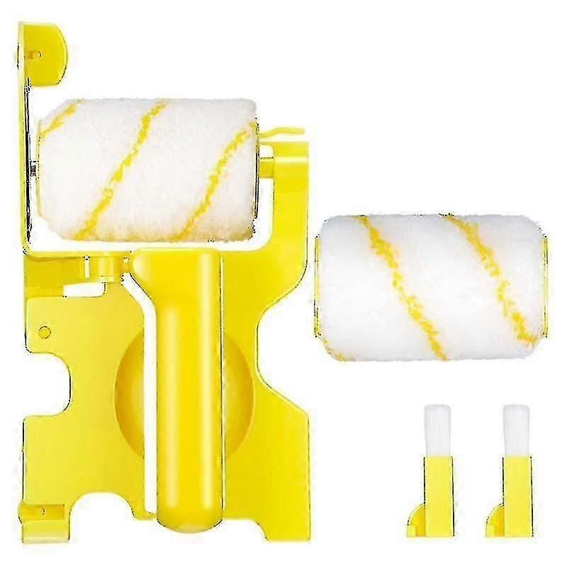 Professional Clean-Cut Paint Edger Tool with Replacement Rollers for Walls and Ceilings