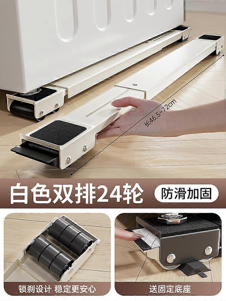 Adjustable oproof Waing hine Stand Frame with Casters Exble Refrigerator Storage Ra Non Deformable Metal