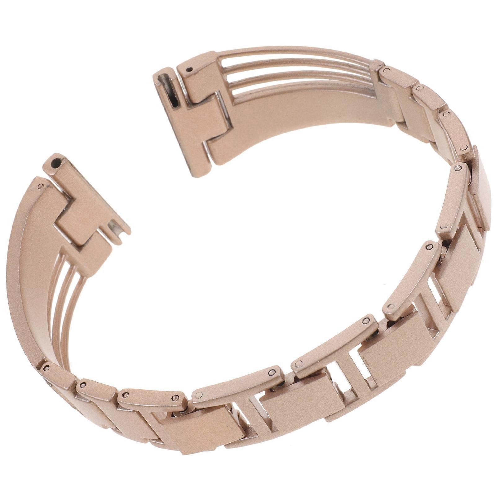Rhinestone Watchband Replacement Strap for 1Pcs Golden