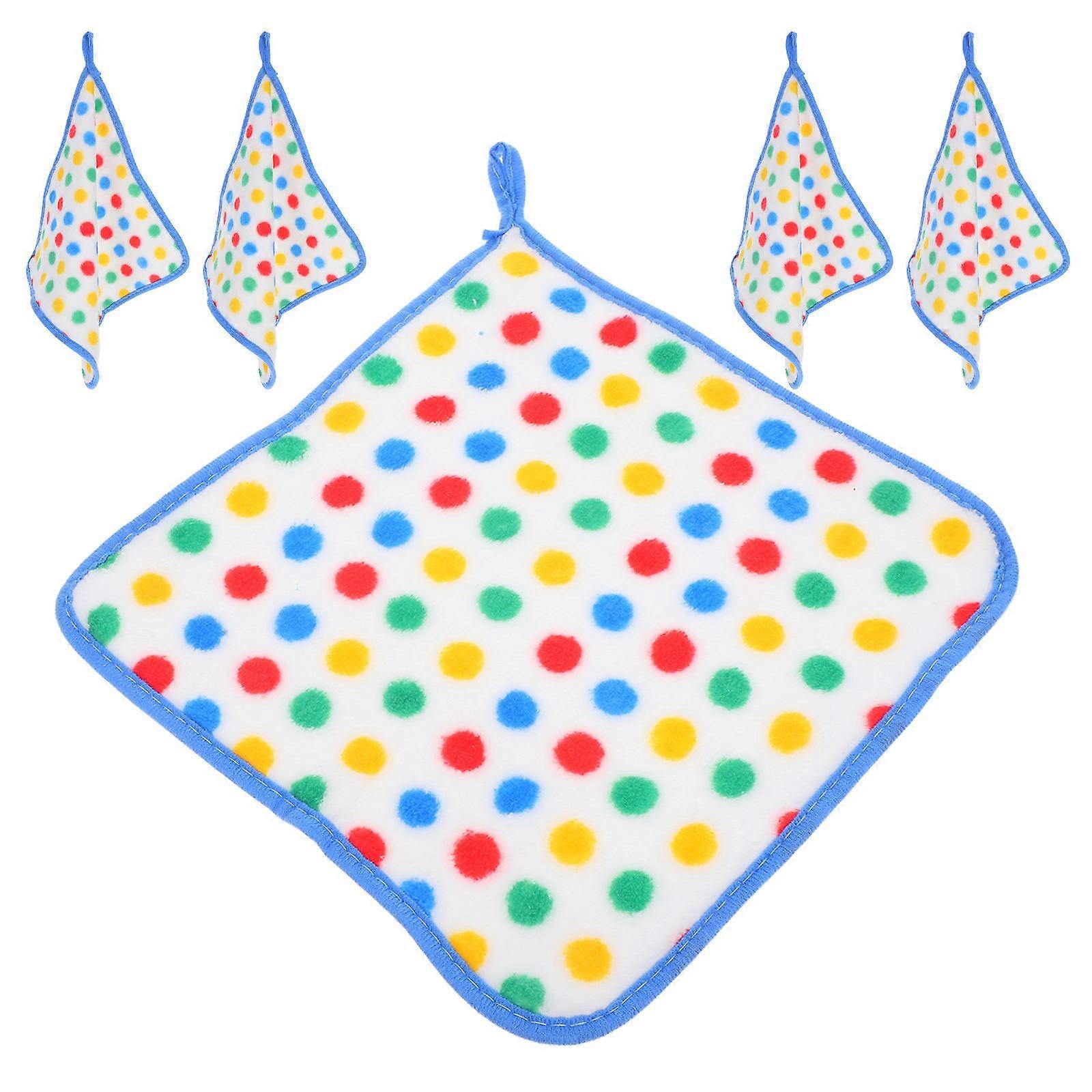 Absorbent Dish Towels Kitchen Cleaning Cloths Reusable 20Pcs Multi