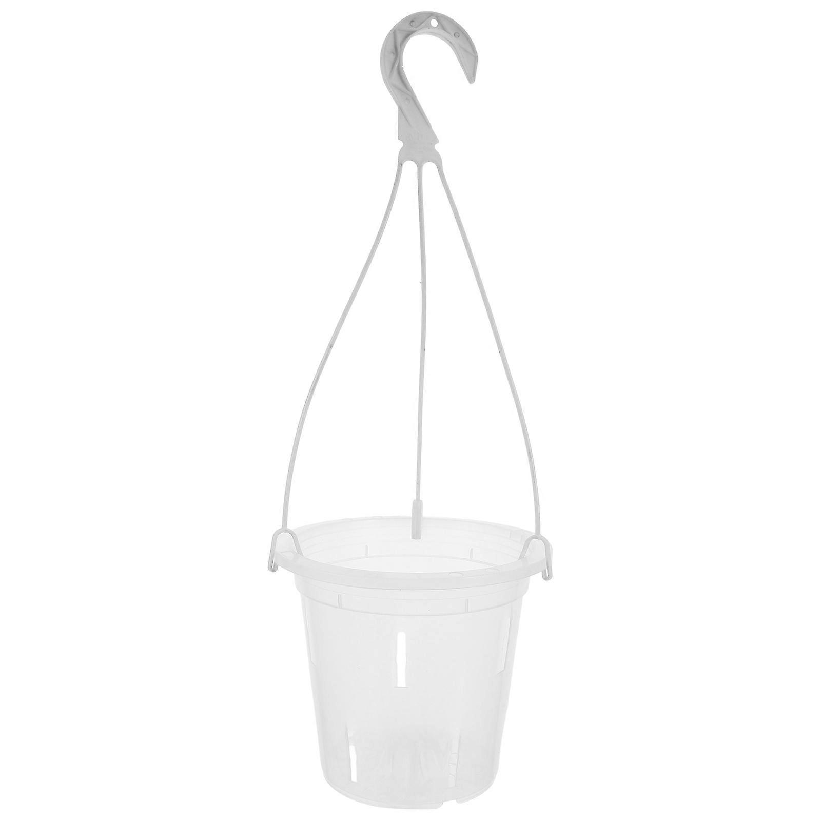 Phalaenopsis Clear Orchid Pots Root Control with Holes 2Pcs Indoor Use