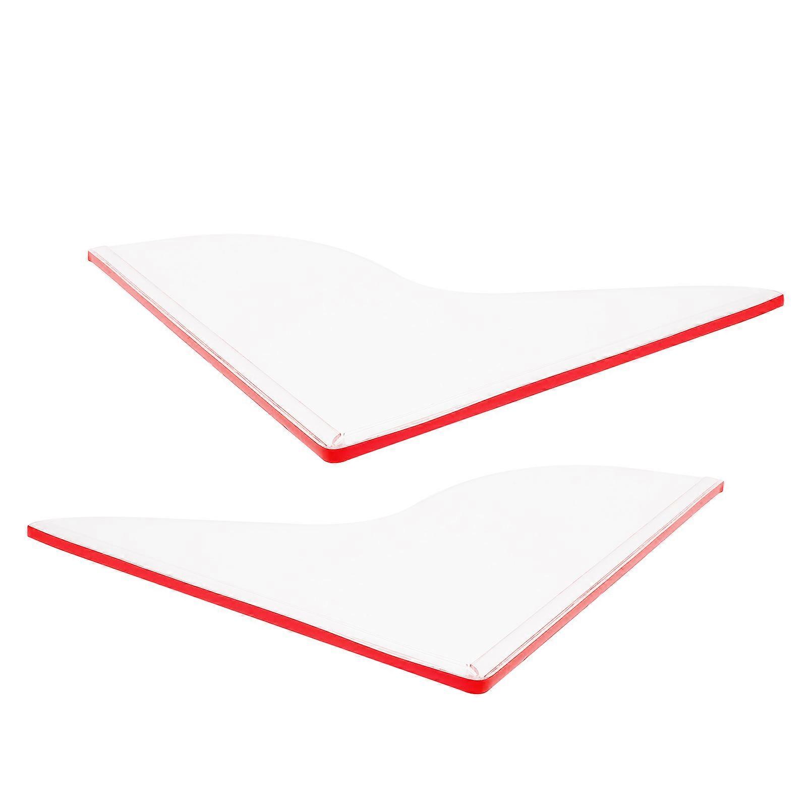 Splash Protection Shower Splash Guard Kit 1 Pair For Families With Children In Transparent Color Easy To Install