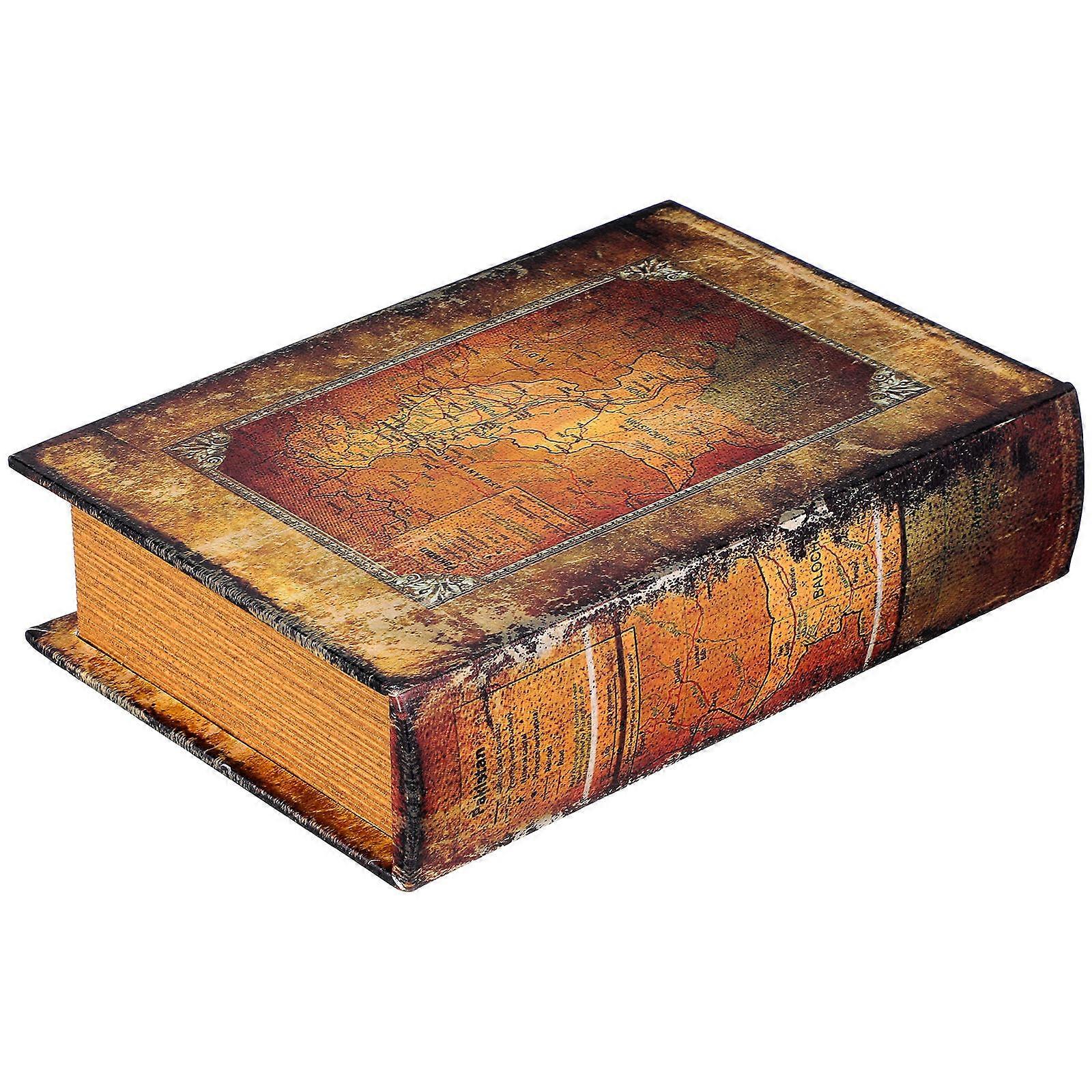 Simulation Book Shaped Box for Trinket Storage 3Pcs Set