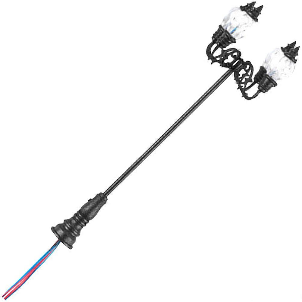 Mini Street Light Model DIY Sand Table Yard Lights for Decoration 6Pcs Set