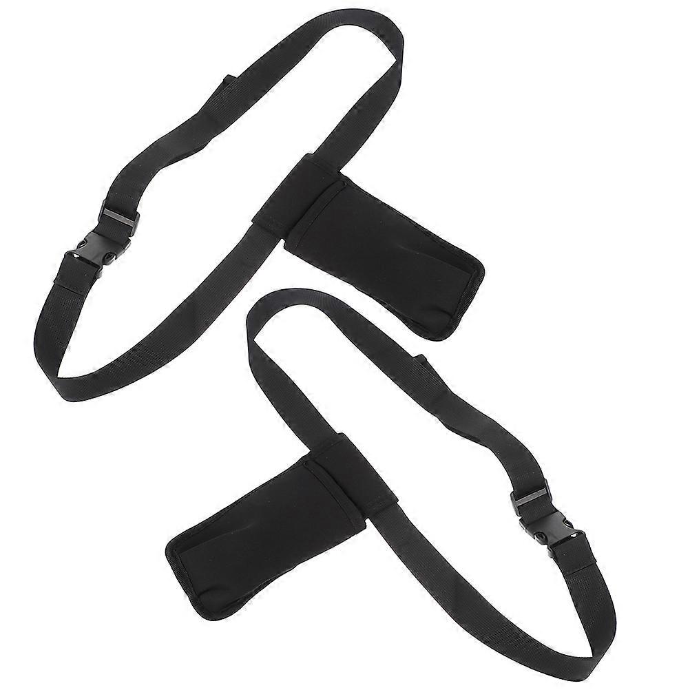 Adjustable Essential Oil Bottle Waist Bag for Storage 2Pcs Durable