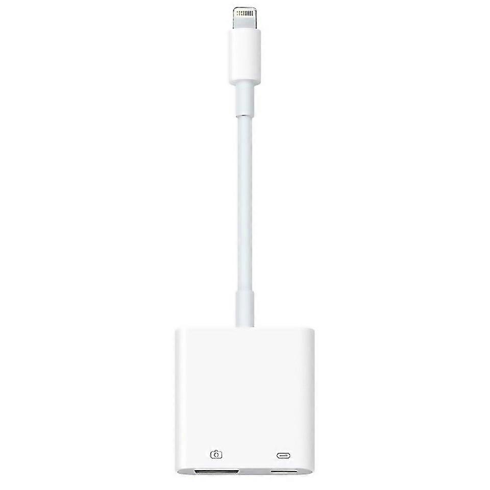 For 11cm 8 Pin Male To Usb 8 Pin Data Charging Cable Camera Reader Adapter Support System Above Ios