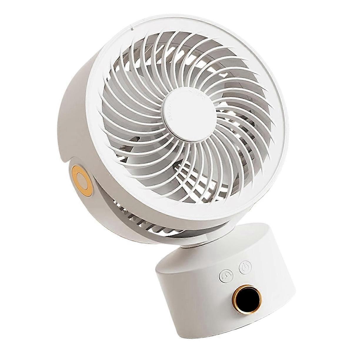 Quiet Rechargeable Desktop Fan with USB
