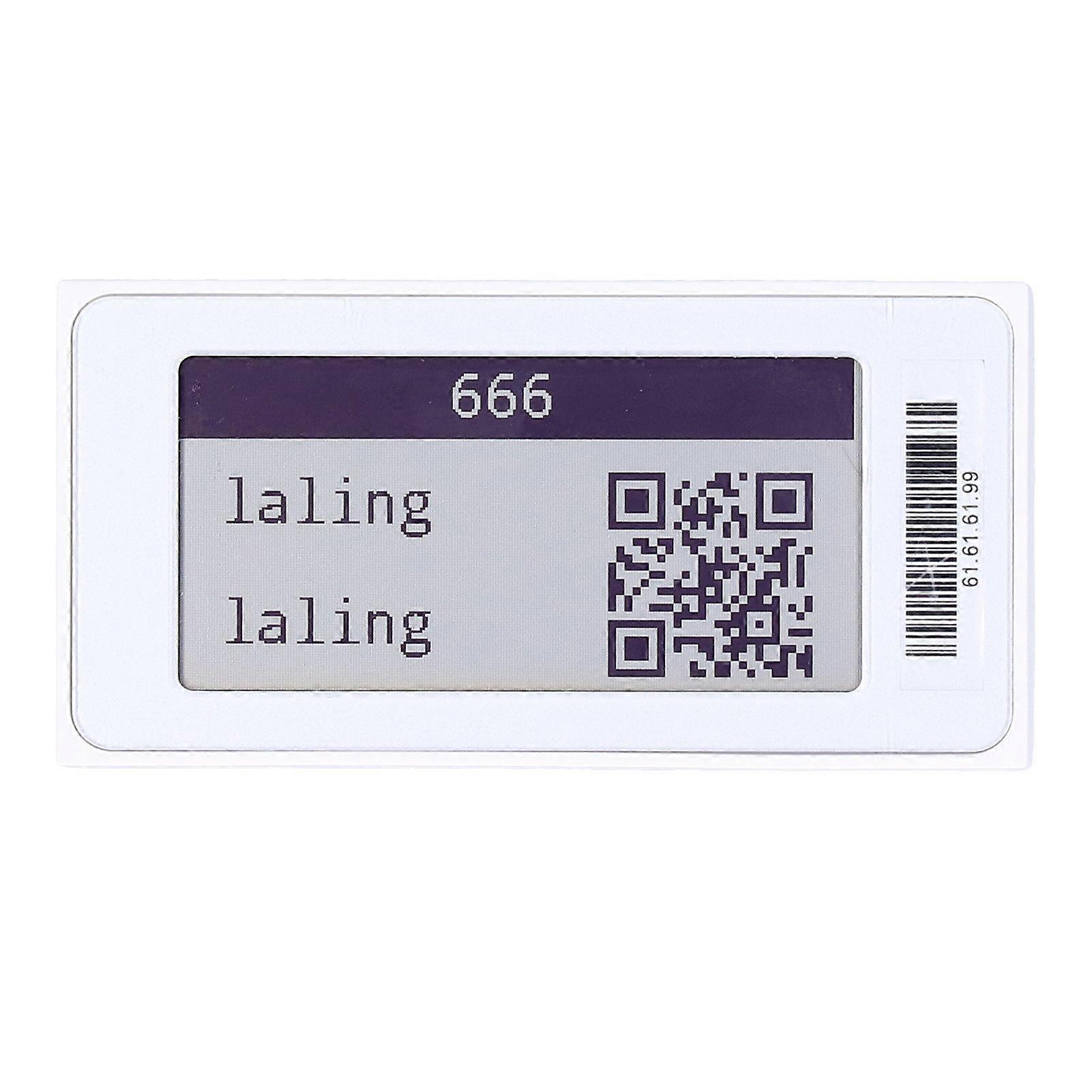 Electronic Price Tag Smart ESL TFT Screen Display Shelf Label Low Consumption Bluetooth 2.1in