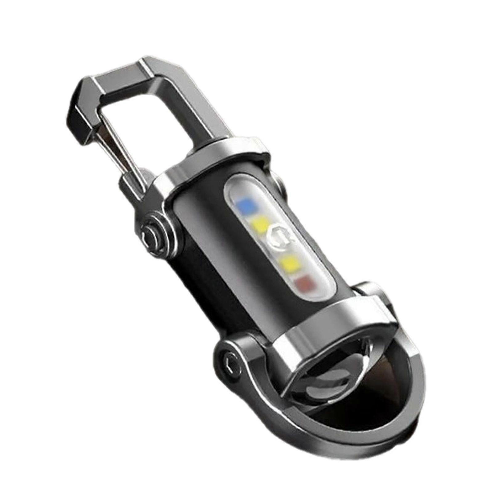 Multi-function Portable Mini Keychain Light Led High Bright Flashlight Outdoor