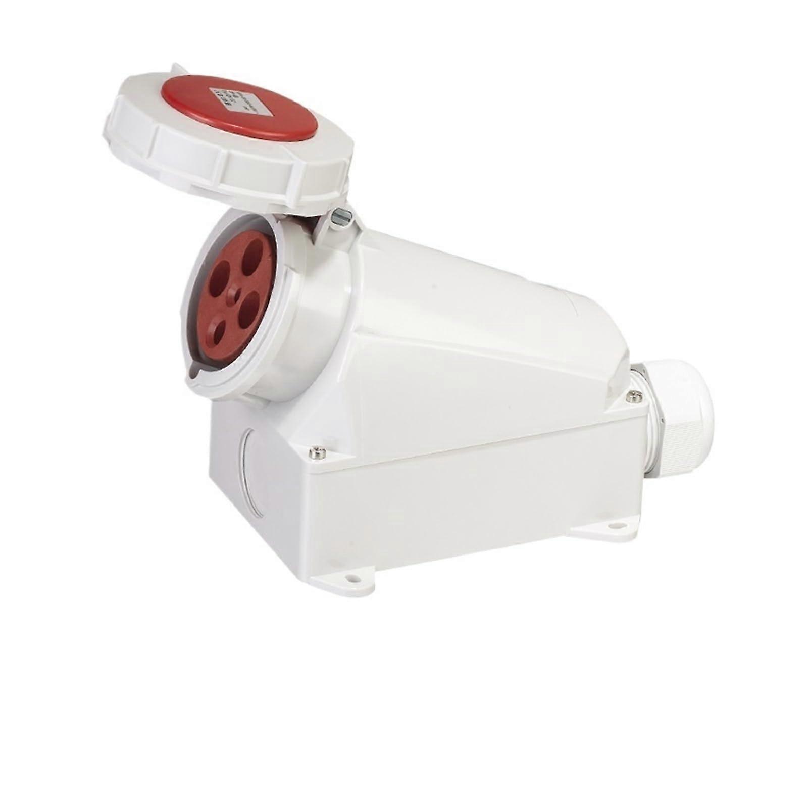 IP67 Industrial Plug And Socket Connector ThreePhase 3Core 4Pole 5Hole 63A/125A Waterproof NonExplosionProof