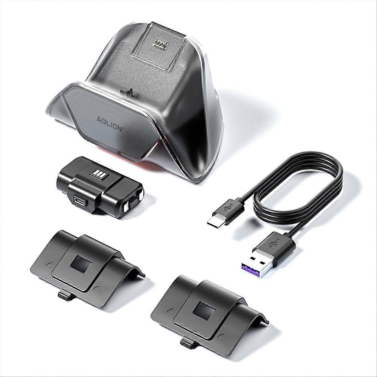 Aolion Wireless Charging Dock for Xbox Series X / S & One Fast Charging Station with Base Holder for