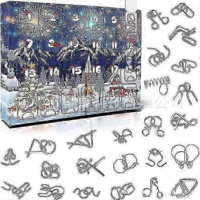 2025 Weihnachten Advent Blind Box 24 Stück Überraschung Weihnachtsgeschenk