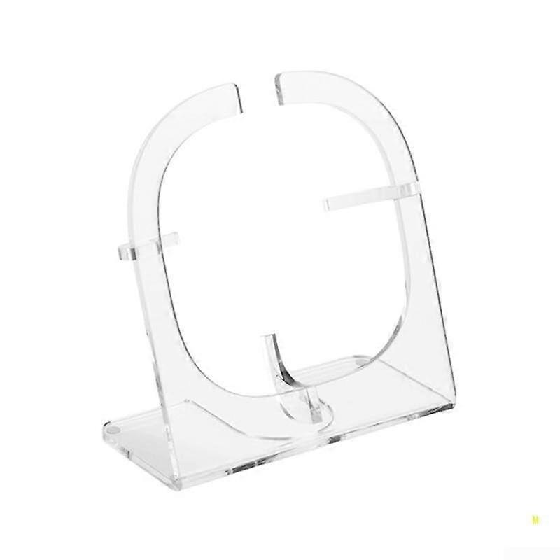 Functional Acrylic Stand, Transparent, Desktop Audio Support, Compatible with Certain Speaker Models