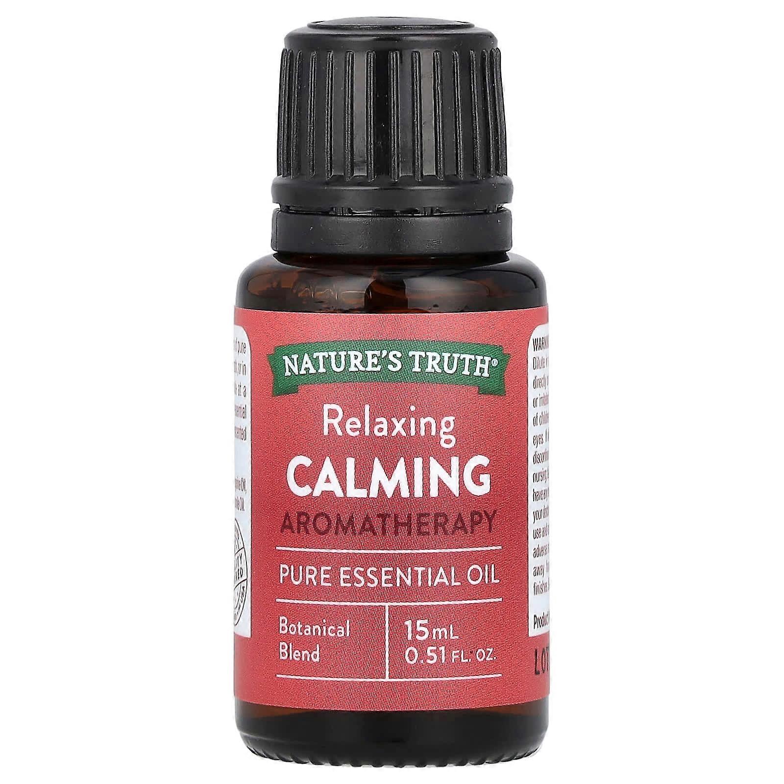 Pure Essential Oil, Relaxing Calming, 0.51 fl oz (15 ml)