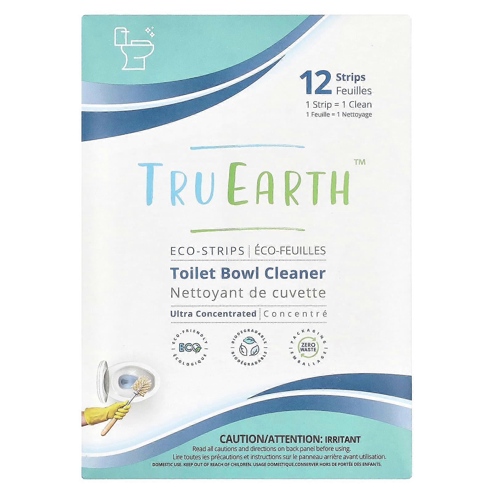 Eco-StripsÃÂÃÂÃÂÃÂ¬ÃÂÃÂÃÂÃÂ, Toilet Bowl Cleaner, Ultra Concentrated, 12 Strips