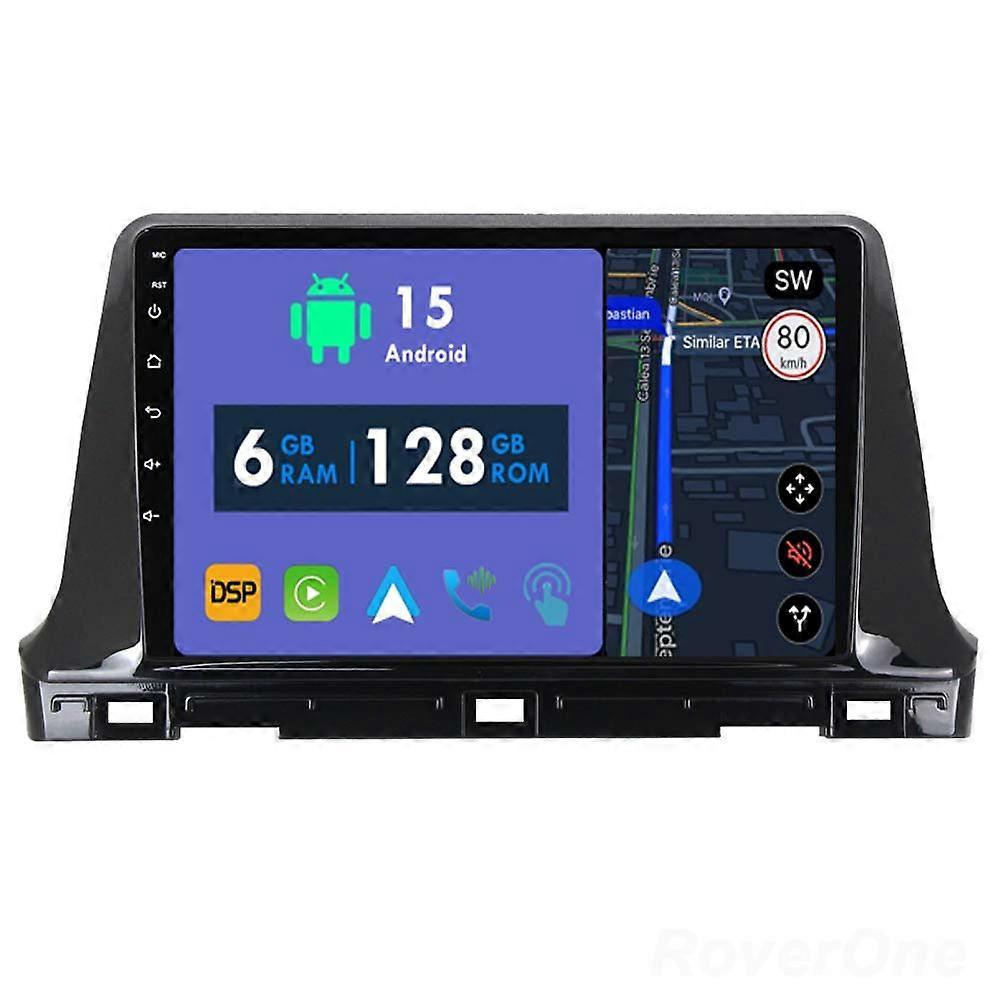 Car Radio 6G+128G CarPlay GPS Navigation Head Unit for Kia Seltos SP2 2019 - 2023 Android Auto Bluetooth Stereo Touch Screen