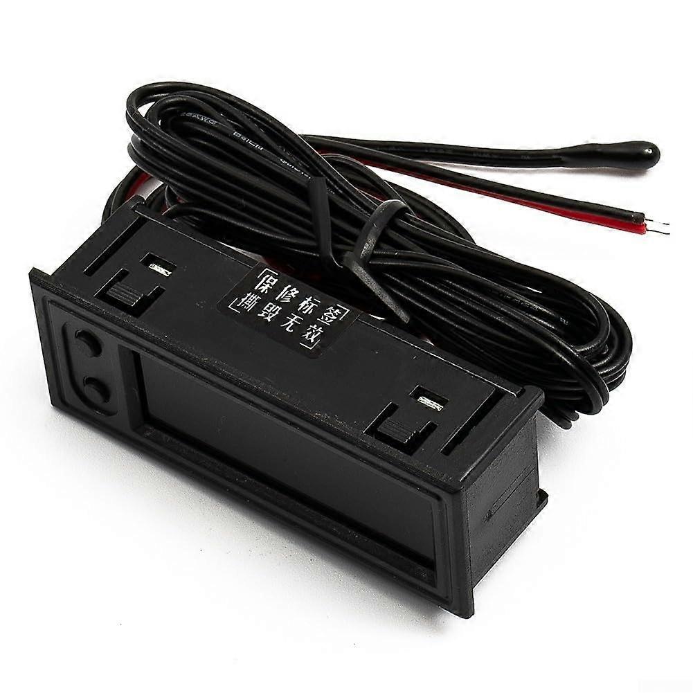Comprehensive Vehicle Monitor 12V Thermometer Voltmeter Clock With Red LED Display Car Battery Voltage Meter
