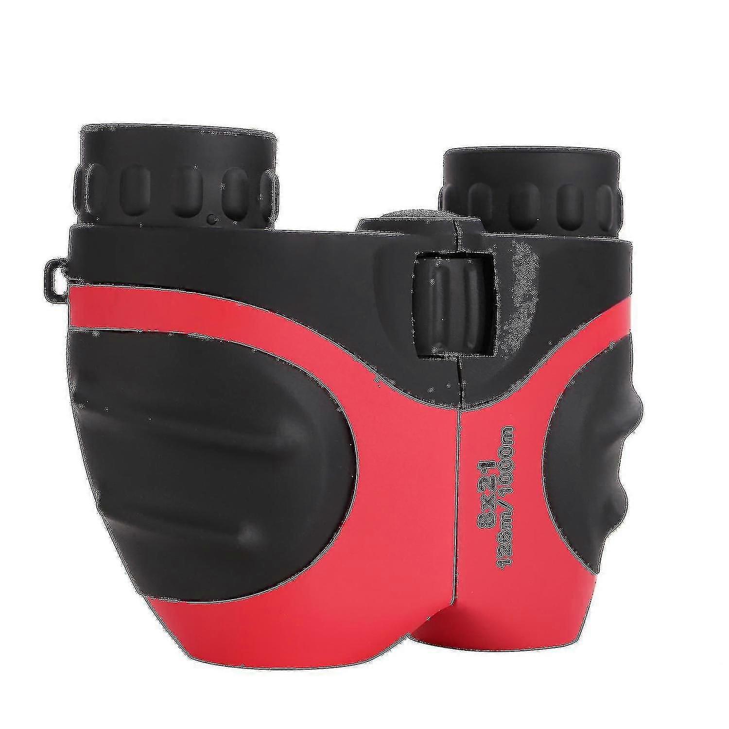 Compact Shock Proof Binoculars For Kidsred