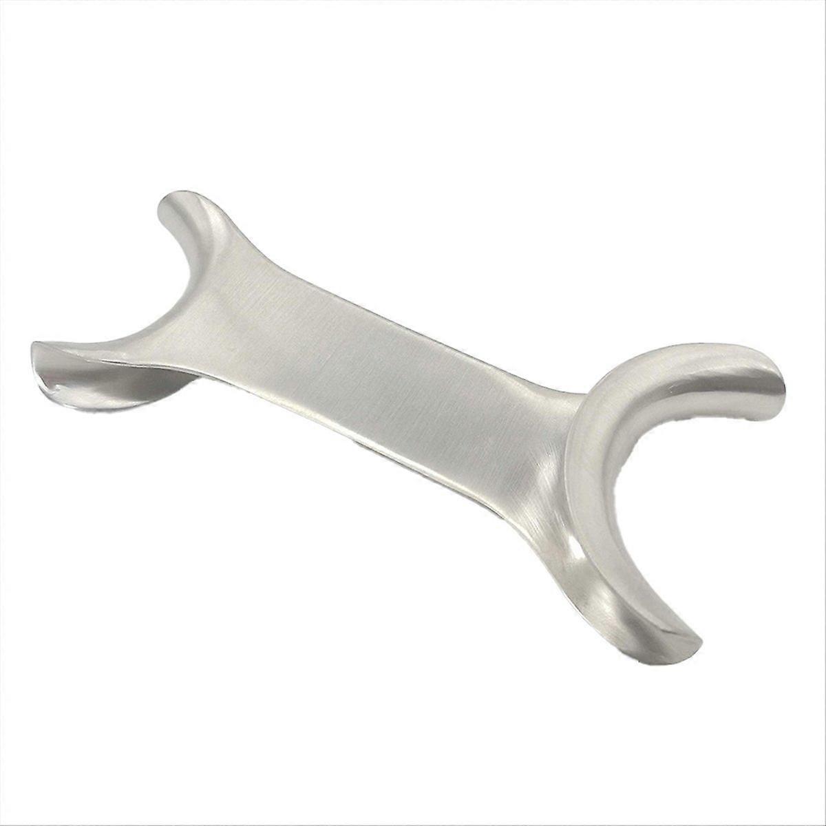 ステンレススチール製両端歯科用頬開創器、オートクレーブ可能、