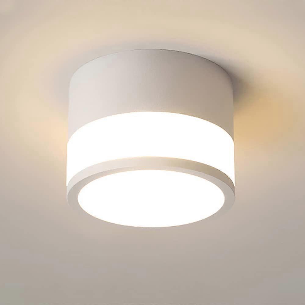 Led Downlight Surface Mounted Spotlight 7W Color Temperature Adjustable 3000K 4000K 6000K Sloped Vaulted Ceiling