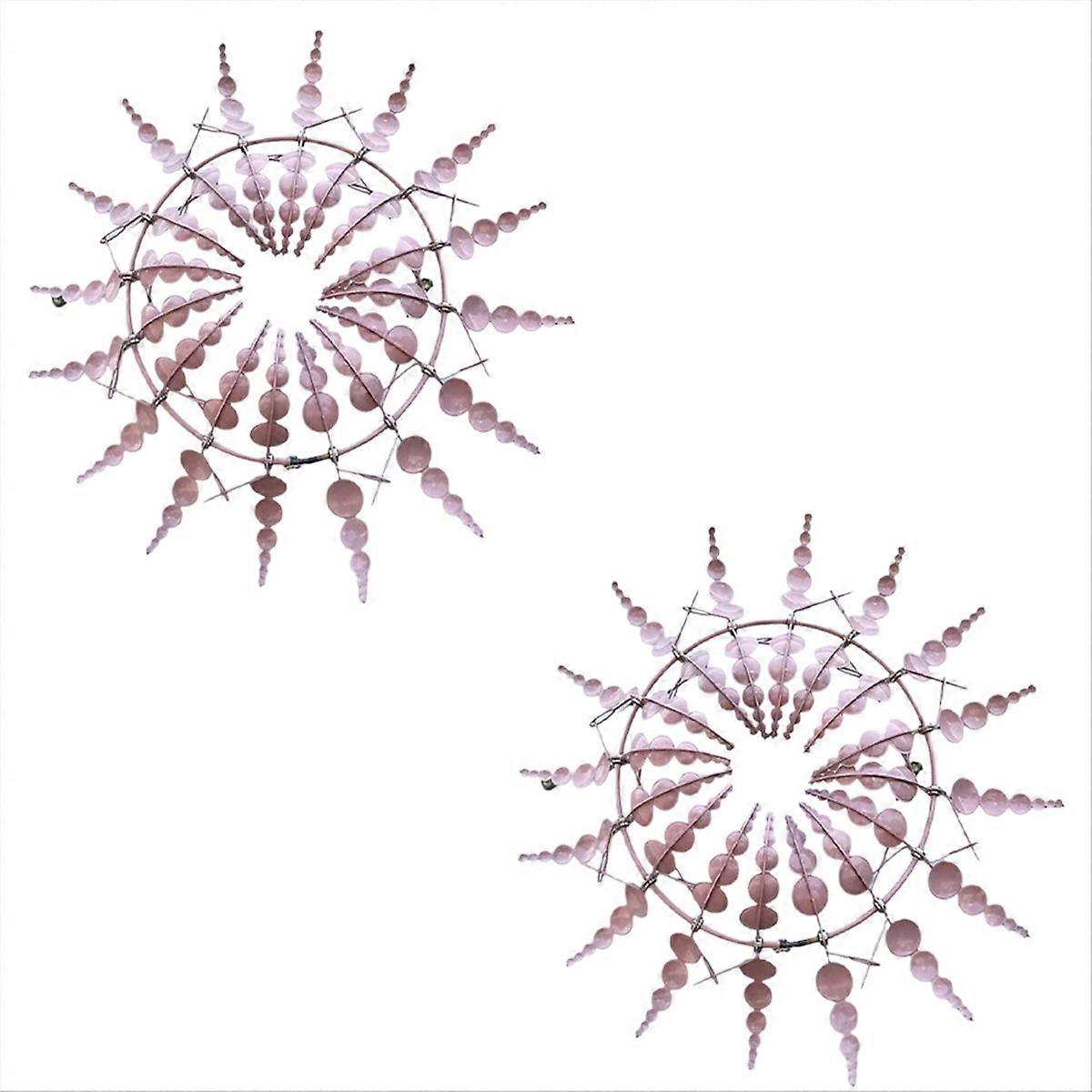 Pink Magic Metal Windmill Metal Windmill