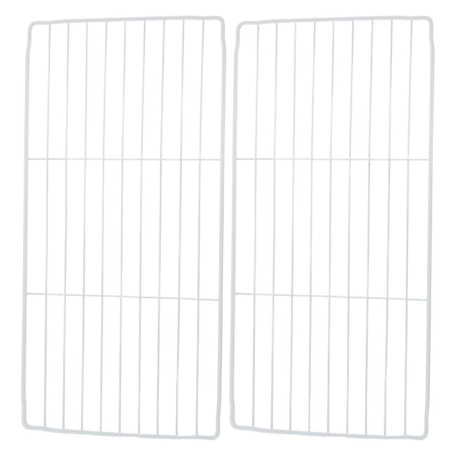 Refrigerator Partition Wire Shelf: Freezer Divider Parts Metal Mesh Grid Fridge Separators Organizer Rack For Kitchen Storage