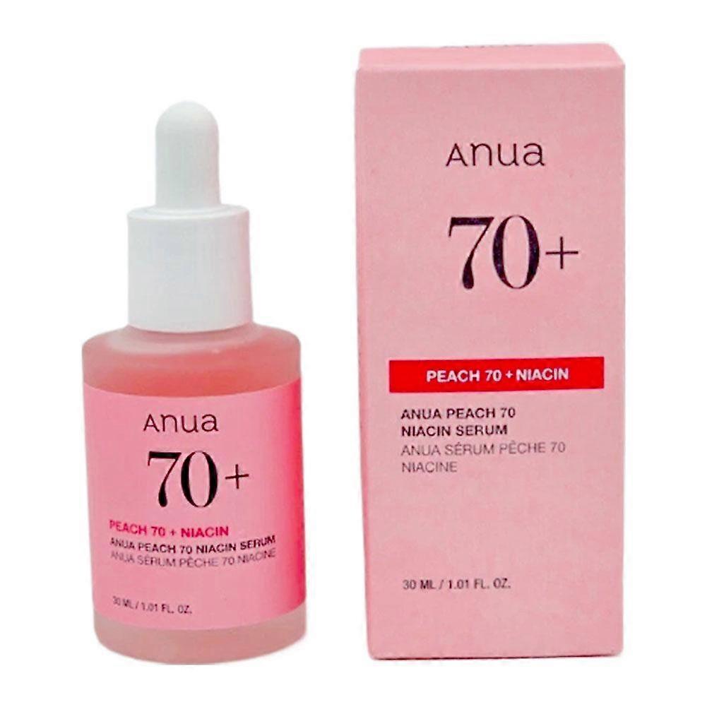 70% Niacinamide Essence 30ml for Sensitive Skin Brightening and Hydrating Facial Toner with Peach Extract to Improve Dullness and Fine Lines