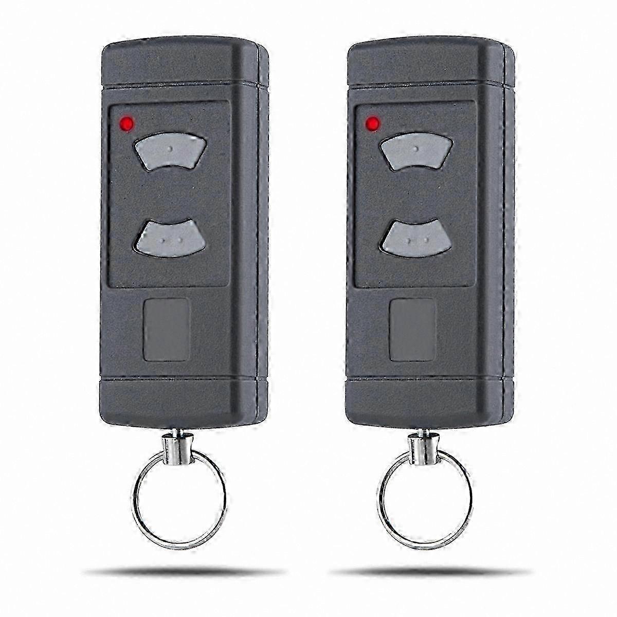 2-Pack 40.685 MHz Garage Door Remote Replacement with Manual Function for Compatible Systems