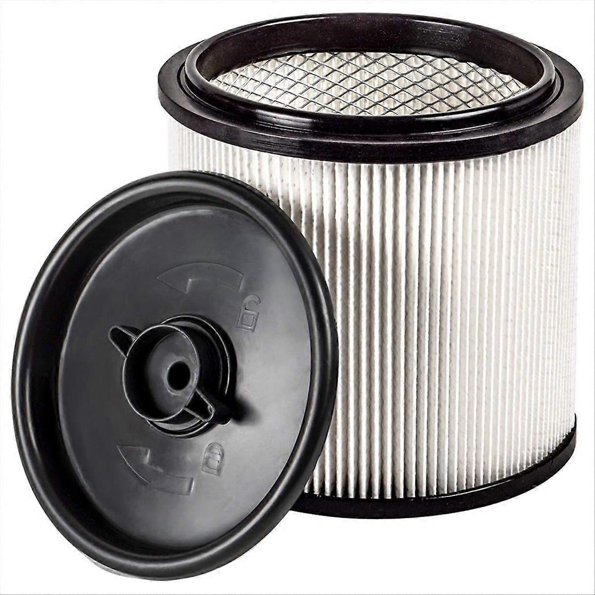 Replacement for Vacmaster Hepa Material Fine Dust Cartridge Filter & Retainer, VCFH