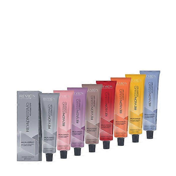 Väri - REVLON - Revlonissimo 9.21 - Erittäin vaalea tuhka-iiriksenvaalea - Ammoniakiton - Kermanvärinen