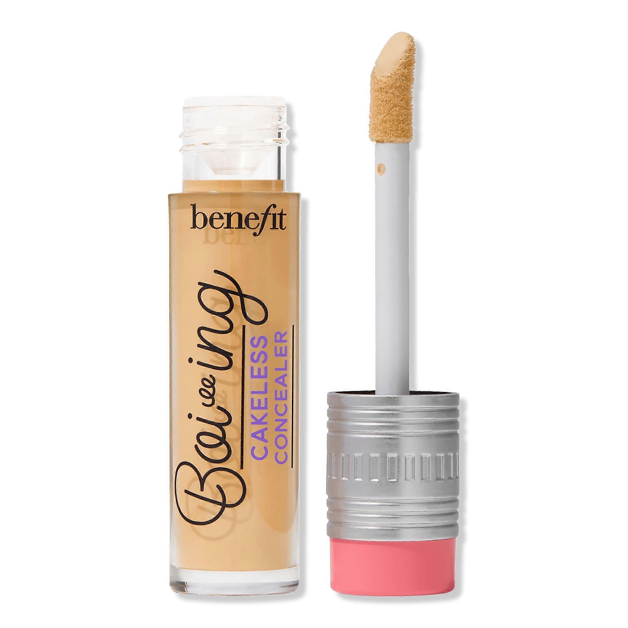 Benefit Cosmetics Boi-ing Cakeless Full Coverage Waterproof Liquid Concealer, Shade 8.5 Mic Drop, 0.17 Oz